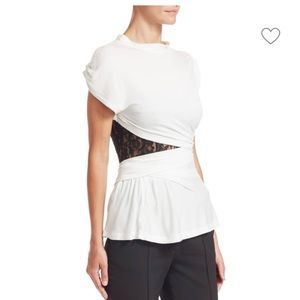 NWT Alexander Wang Lace Bustier Top Sz 4